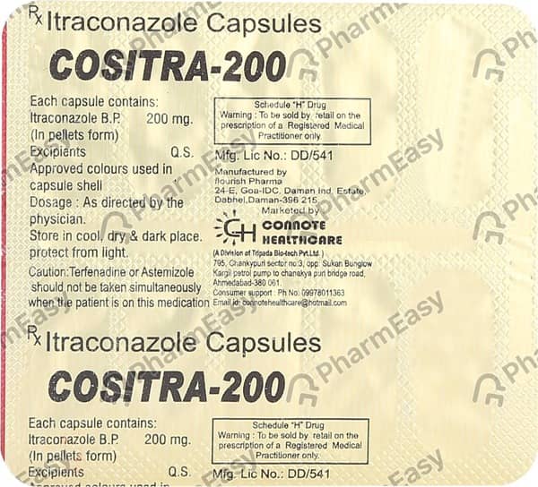 Cositra 200mg Strip Of 10 Capsules