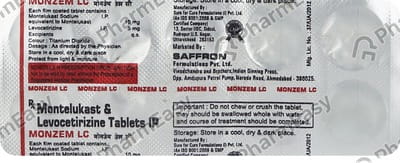 Monzem Lc Strip Of 10 Tablets