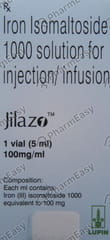 JILAZO 100MG VIAL OF 5ML SOLUTION FOR INJECTION/INFUSION
