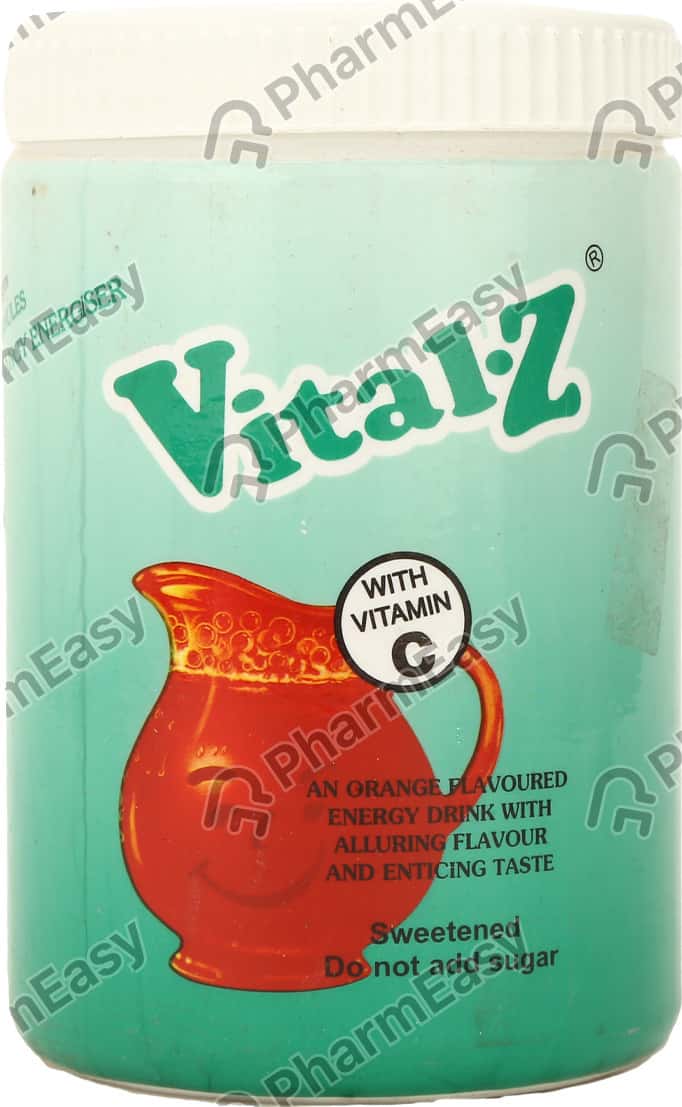 Vital Z Orange Flavour Jar Of 560gm Granules