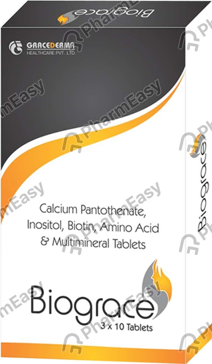 Biograce Strip Of 10 Tablets