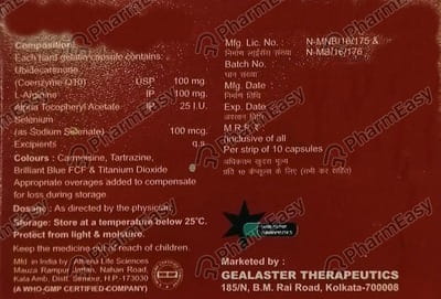 Carinone Strip Of 10 Capsules