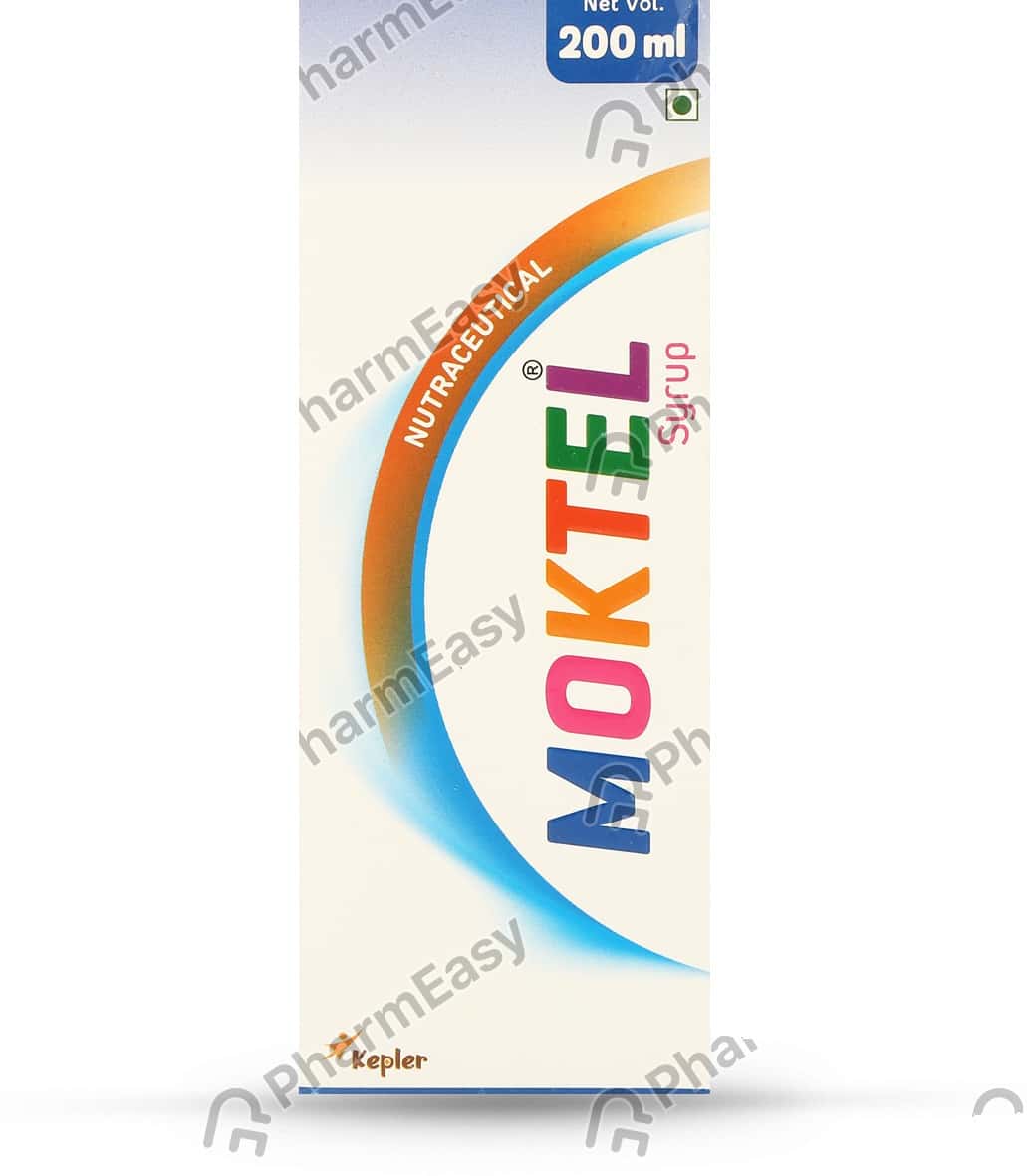 Moktel Bottle Of 200ml Syrup