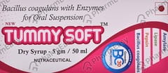 NEW TUMMY SOFT BOTTLE OF 50ML DRY SYRUP