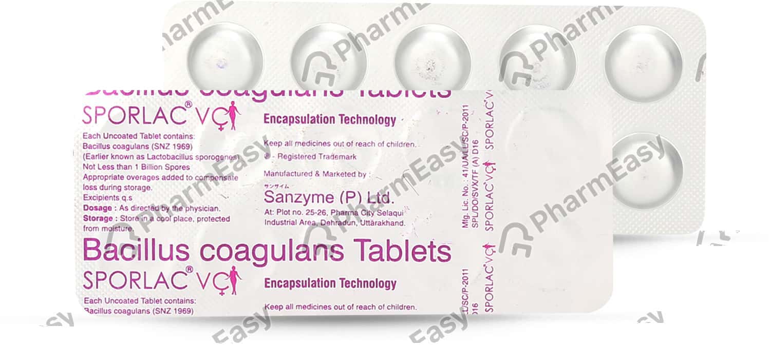 Buy Sporlac Vc 1 B Tablet (10) Online at Flat 15 OFF PharmEasy
