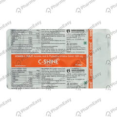 C SHINE STRIP OF 10 TABLETS