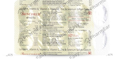 Boncored Strip Of 10 Capsules
