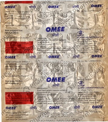 Omee 20mg Strip Of 20 Capsules