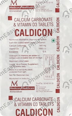 Caldicon Strip Of 10 Tablets