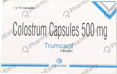 TRUMCARD STRIP OF 10 CAPSULES