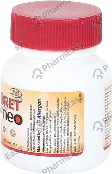 Novoret Neo Bottle Of 30 Softgel Capsules