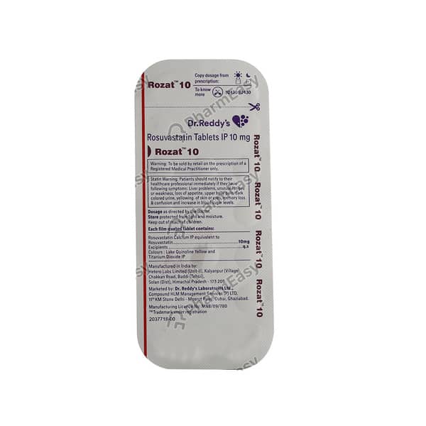Rozat 10mg Strip Of 14 Tablets