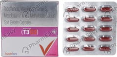 T3 D3 STRIP OF 15 CAPSULES