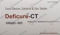 DEFICURE CT STRIP OF 10 TABLETS