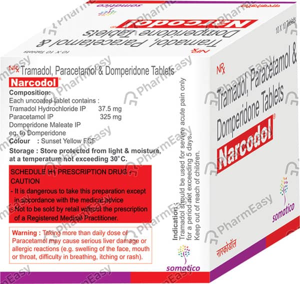 Narcodol Strip Of 10 Tablets