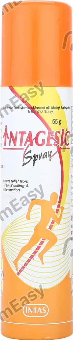 Intagesic Bottle Of 55gm Spray
