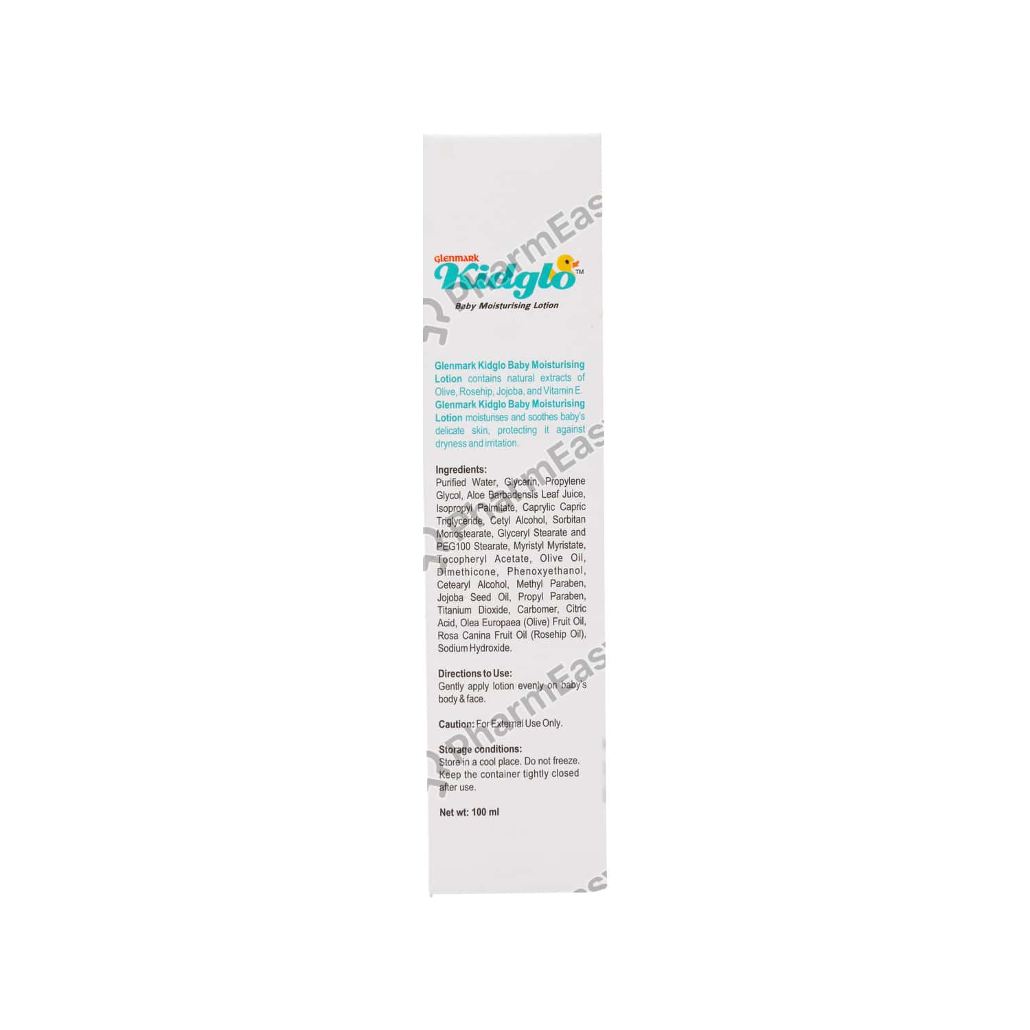 kidglo baby moisturising lotion