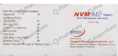 NVM M12 STRIP OF 10 TABLETS