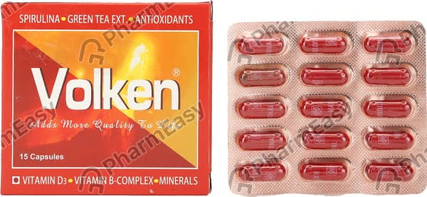 Volken Strip Of 15 Capsules