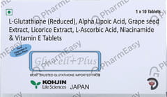 GLUCELL PLUS STRIP OF 10 TABLETS