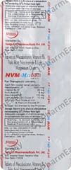 NVM M12 OD STRIP OF 10 TABLETS