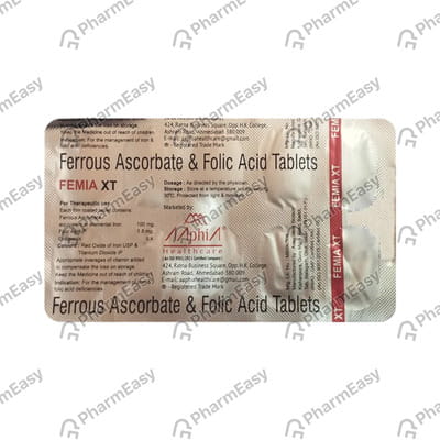 Femia Xt Strip Of 10 Tablets