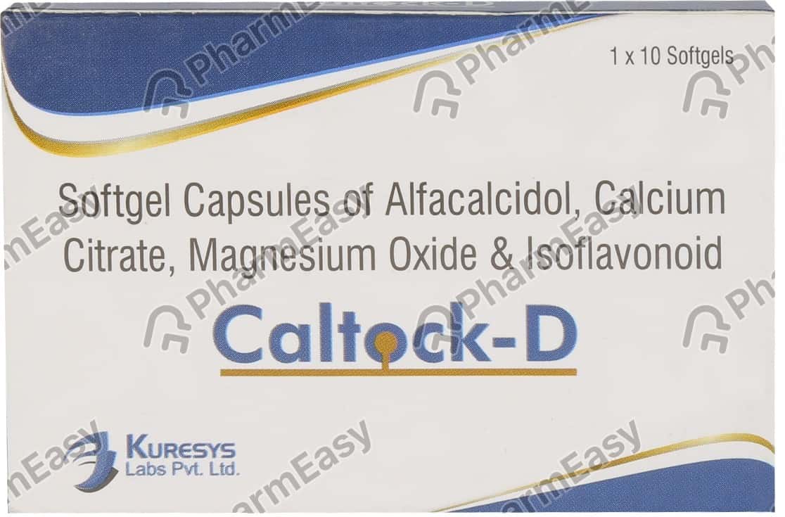 Caltock D Strip Of 10 Capsules