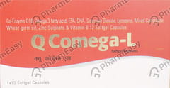 Q COMEGA L STRIP OF 10 SOFTGEL CAPSULES