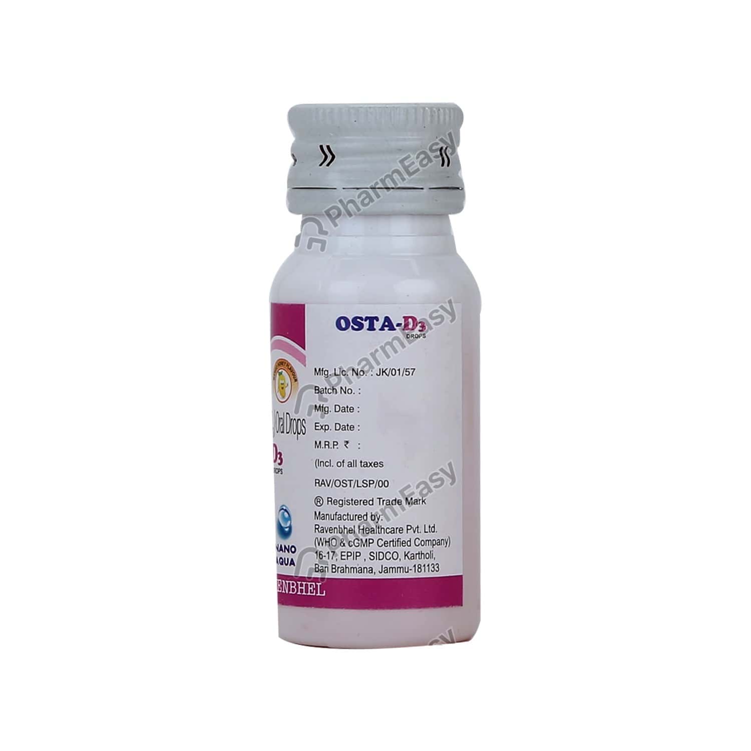 Osta D3 800 IU Oral Drop (30) Uses, Side Effects, Dosage, Composition & Price PharmEasy