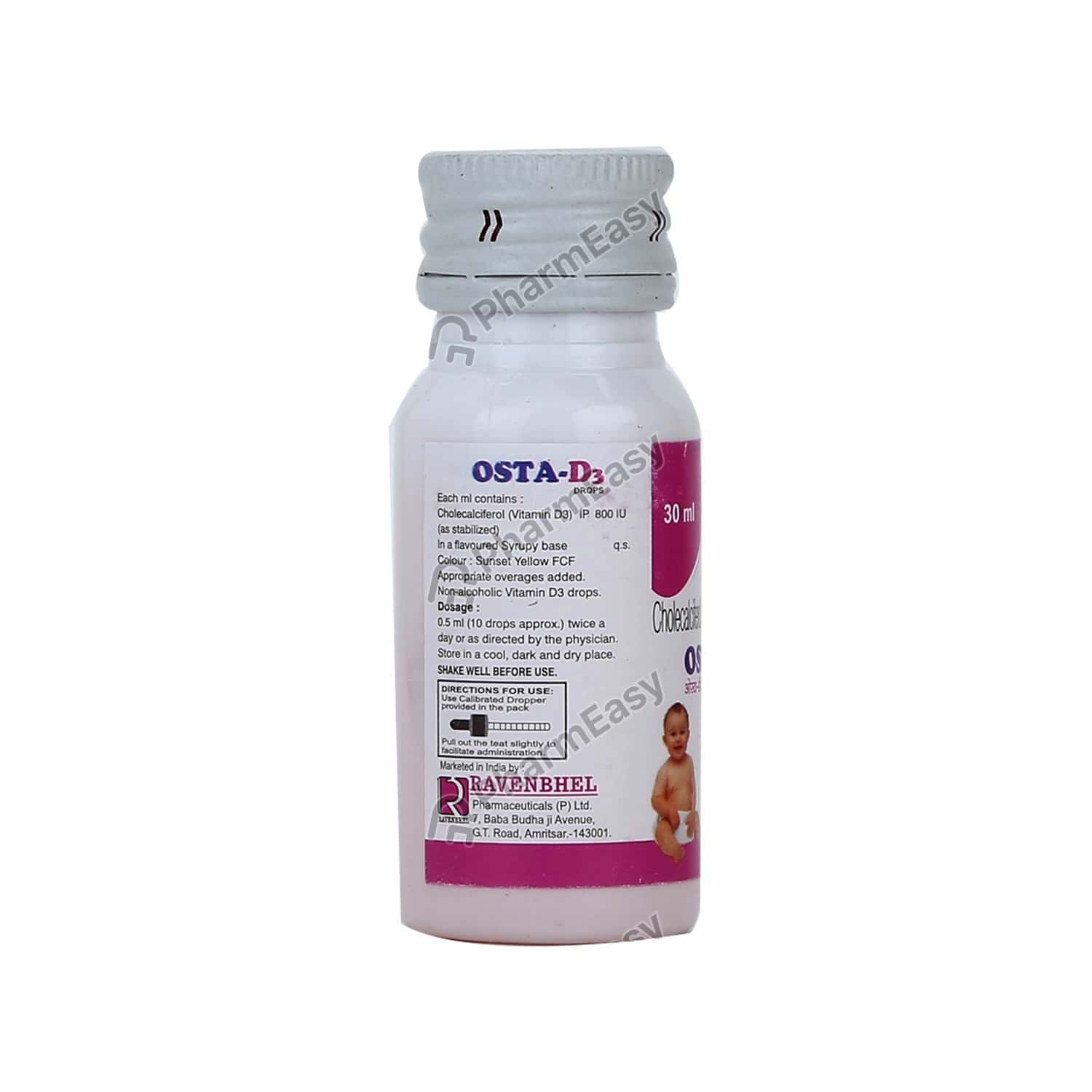 Osta D3 800 IU Oral Drop (30) Uses, Side Effects, Dosage, Composition & Price PharmEasy