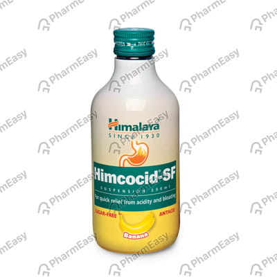 Himcocid Banana Sugar Free Flavour Suspension 200ml