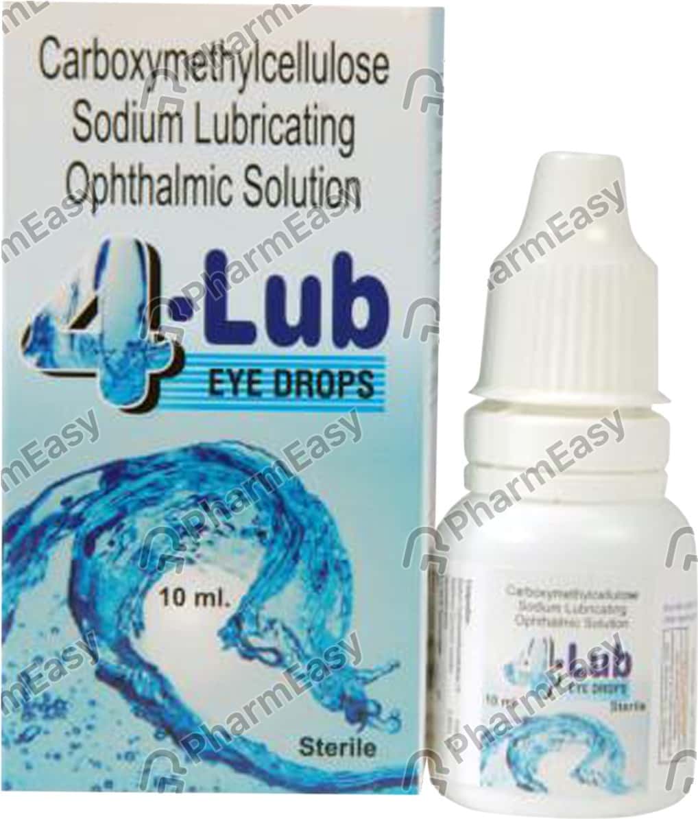4 Lub Ultra 0.5 W/V Eye Drop (10) Uses, Side Effects, Price & Dosage