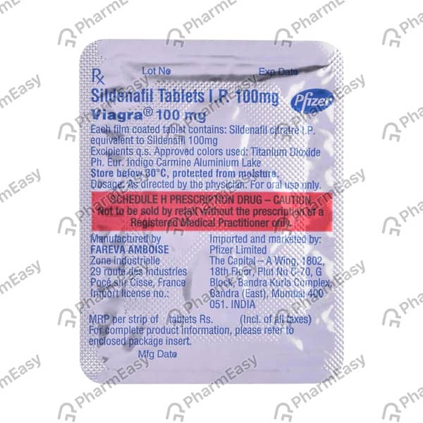 Viagra 100mg Tablet