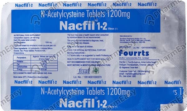 Nacfil 1200 Strip Of 10 Tablets