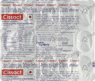 Cissact Tablets 14'S