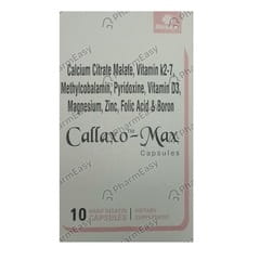 CALLAXO MAX STRIP OF 10 CAPSULES