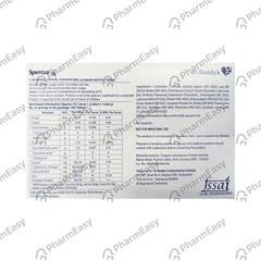 SPERCUS STRIP OF 10 TABLETS