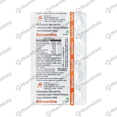 Bencomine Strip Of 10 Tablets