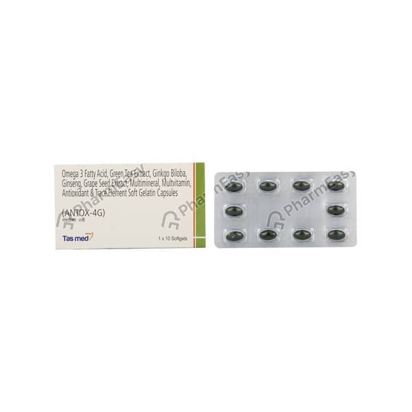 Antox 4g Strip Of 10 Capsules