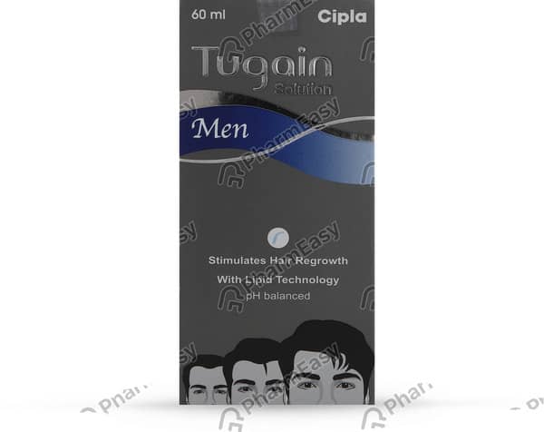 Tugain Men 5% Minoxidil Bottle Of 60Ml Solution