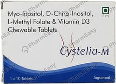 CYSTELIA M STRIP OF 10 TABLETS