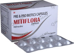 MITIFLORA STRIP OF 10 CAPSULES