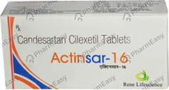 ACTINSAR 16MG STRIP OF 10 TABLETS