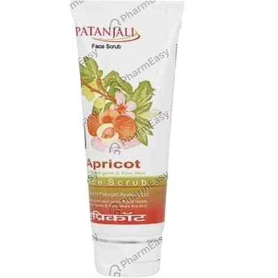 Patanjali Aloevera Apricoat Scrub 60 Ml
