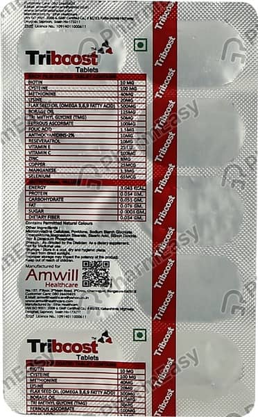 Triboost Strip Of 10 Tablets