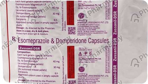 Zussanil Dsr Strip Of 10 Capsules