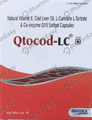 QTOCOD LC STRIP OF 10 SOFTGEL CAPSULES