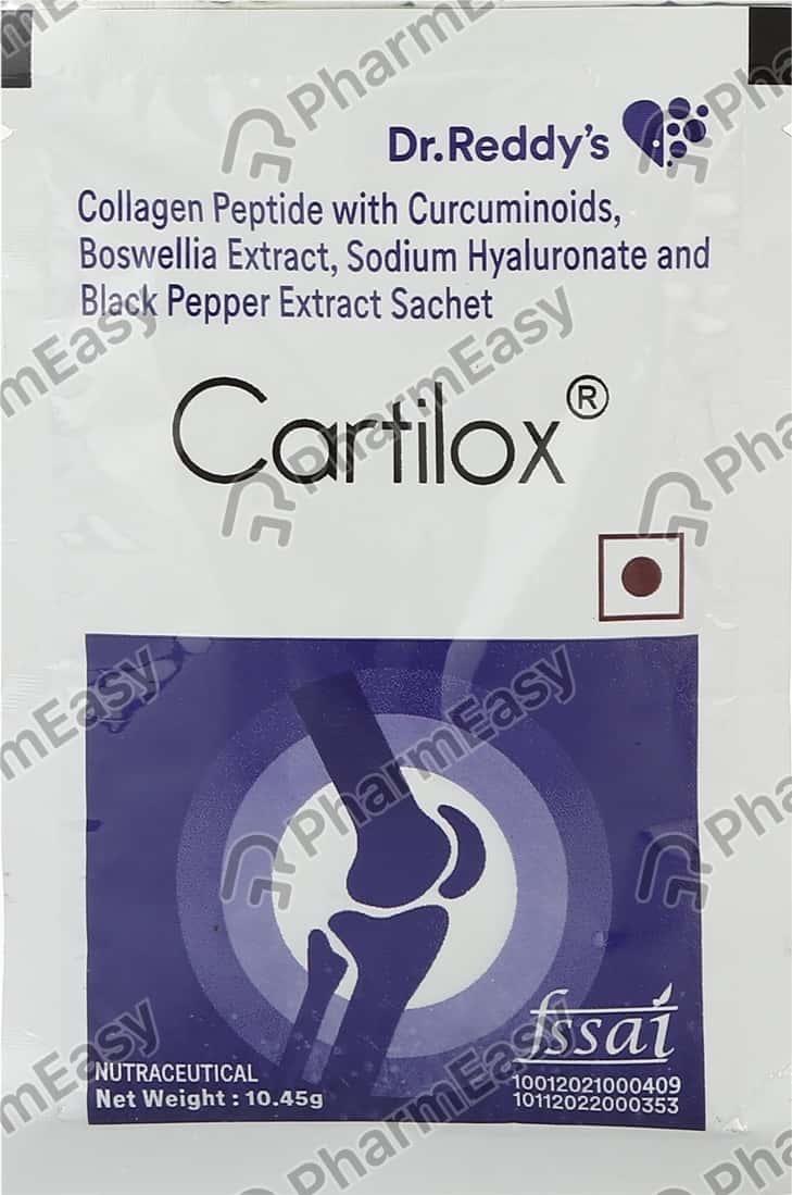 Buy Cartilox Sachet 10.45gm Online at Flat 15 OFF PharmEasy
