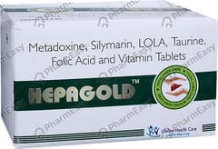 HEPA GOLD STRIP OF 10 TABLETS