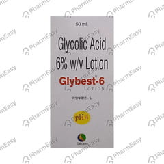 Glybest 6% Bottle Of 50ml Lotion